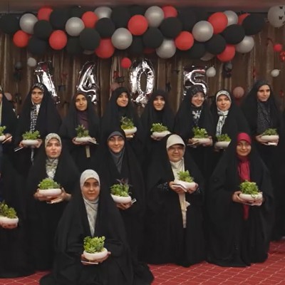 جشن فارغ التحصیلی متوسطه دوم دخترانه